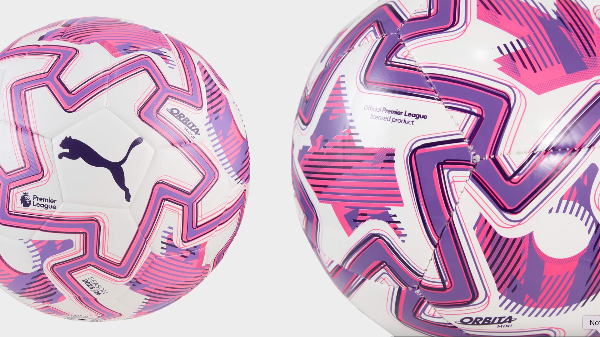PUMA プレミアリーグ 2025/26シーズン FIFA認定球 PUMA unveils brand new 2025-26 Premier League official match